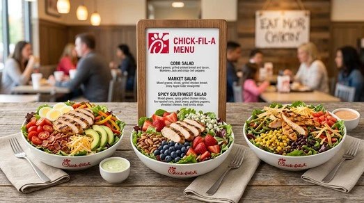 Chick Fil a Menu complete food and drink selection