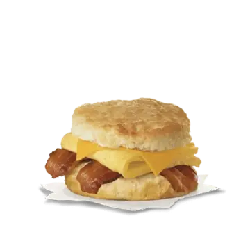Chick-fil-A Breakfast Biscuit Menu with chicken bacon sausage and egg biscuits