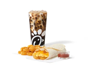 Chick Fil a Menu with popular chicken meals and sides