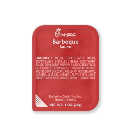Chick-fil-A Menu Sauces