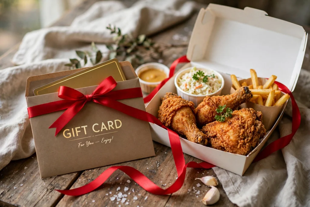 Chick-fil-A digital gift card in the mobile app